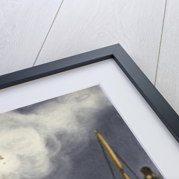 Illustration of Explosion of the USS Maine in Havana Harbor by Anonymous