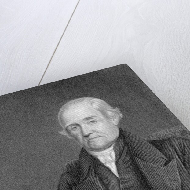 Engraving of Portrait of Noah Webster by Anonymous