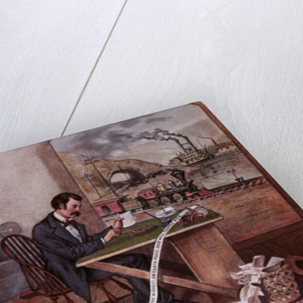 The Progress of the Century by Currier & Ives