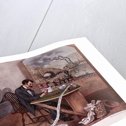 The Progress of the Century by Currier & Ives