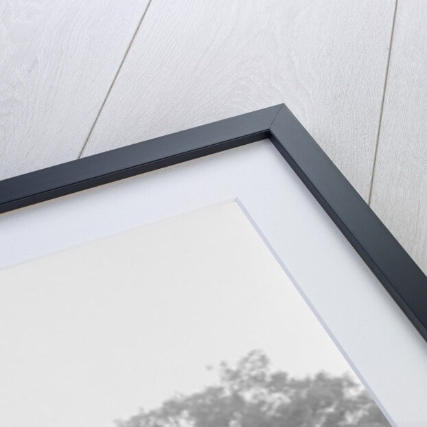 Bombed Car in Front of Church by Anonymous