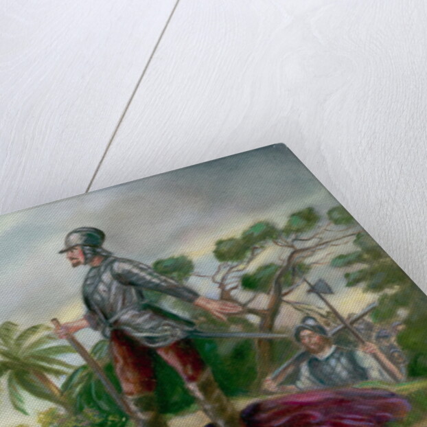 Balboa's Discovery of the Pacific by Clyde O. De Land