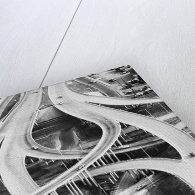 Four-Level Interchange at Turnpike by Anonymous