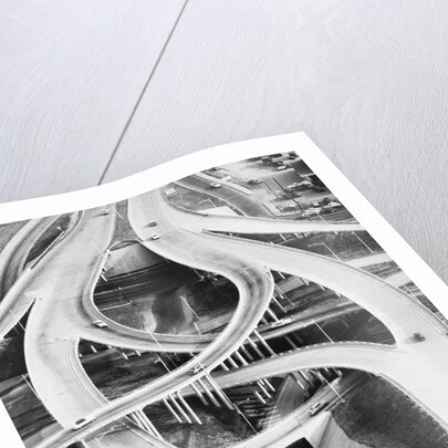 Four-Level Interchange at Turnpike by Anonymous
