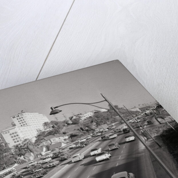 Traffic On The Hollywood Freeway by Anonymous