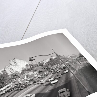 Traffic On The Hollywood Freeway by Anonymous