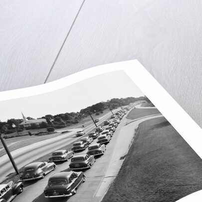 Traffic on a Long Island Parkway by Anonymous