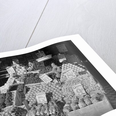 Produce Stand On Broadway by Anonymous