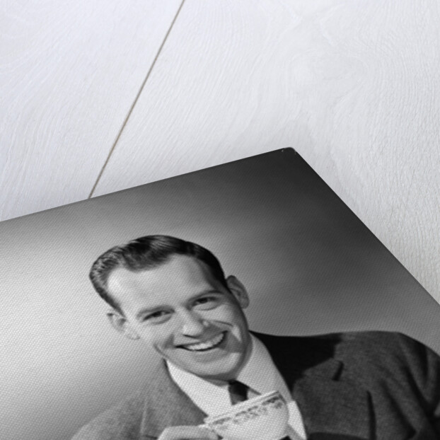 Man Drinking Tea by Anonymous