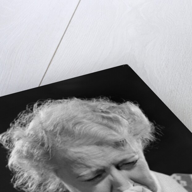 Old Woman Crying by Anonymous