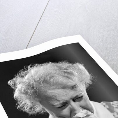 Old Woman Crying by Anonymous