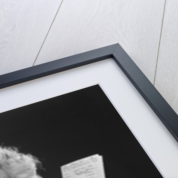 Old Woman with Excited Expression by Anonymous