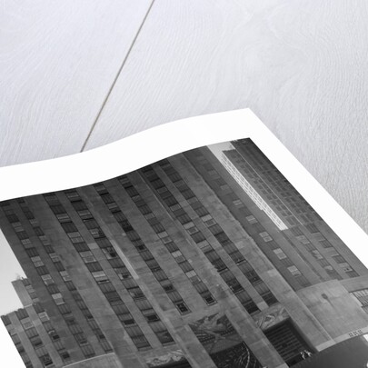 View of Rockefeller Plaza by Anonymous