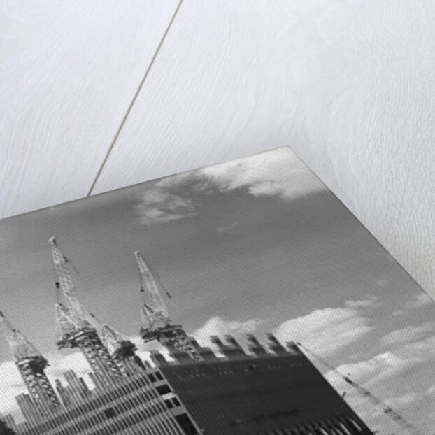 World Trade Center Under Construction by Anonymous