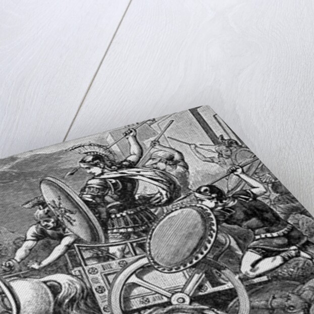 Greek Army Fighting; Aristomenes; Illus by Anonymous