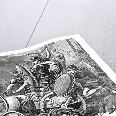 Greek Army Fighting; Aristomenes; Illus by Anonymous