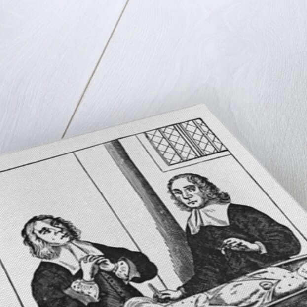 The Manner of Dissecting the Pestilentiall Body Illustration by Anonymous