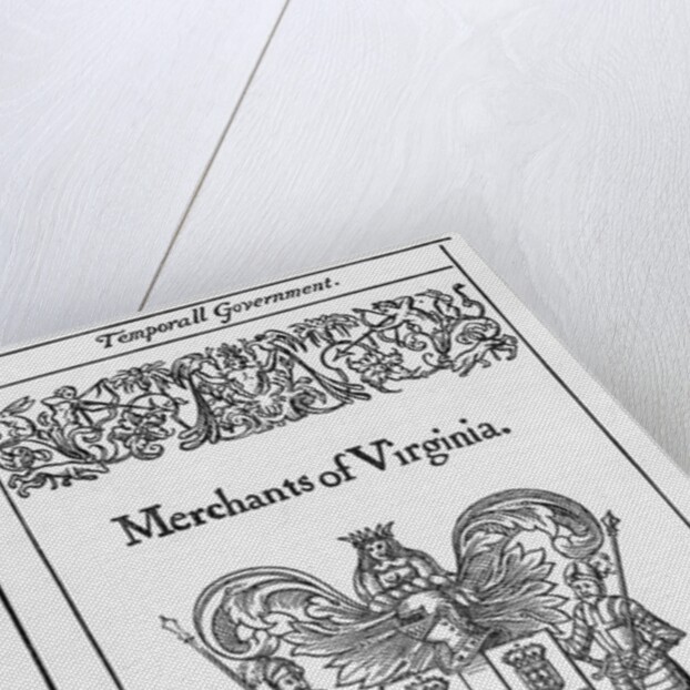 Seal Of Merchant'S Company Of Virginia by Anonymous