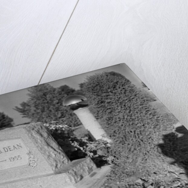 James Dean'S Headstone by Anonymous