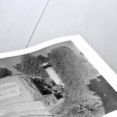 James Dean'S Headstone by Anonymous