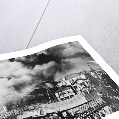 Earthquake In Tokyo Japan by Anonymous