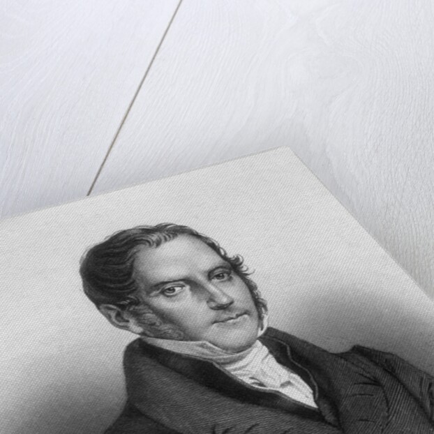 German Violin Virtuoso Spohr, Headshould by Anonymous