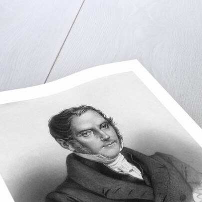 German Violin Virtuoso Spohr, Headshould by Anonymous