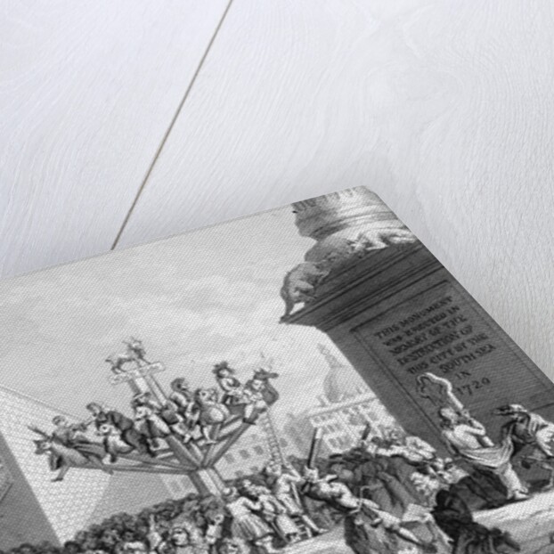 An Emblematical Print on the South Sea Scheme by William Hogarth