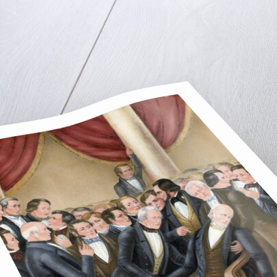 Death of John Quincy Adams by Anonymous