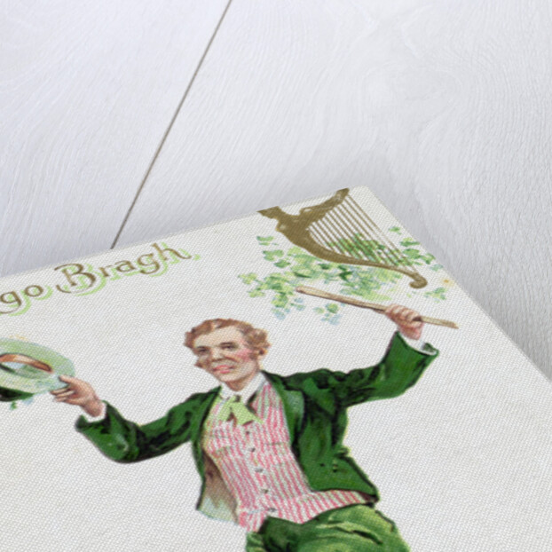 Engraving of St. Patrick's Day Leprechaun by Anonymous