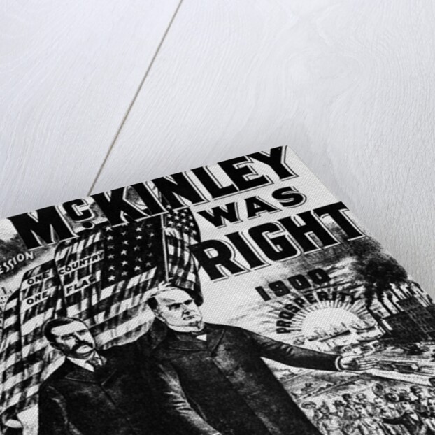McKinley Campaign Poster by Anonymous
