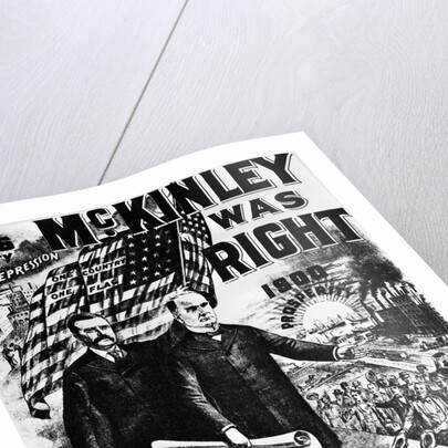 McKinley Campaign Poster by Anonymous