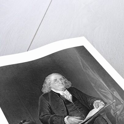 Seated Portrait of Benjamin Franklin by Anonymous