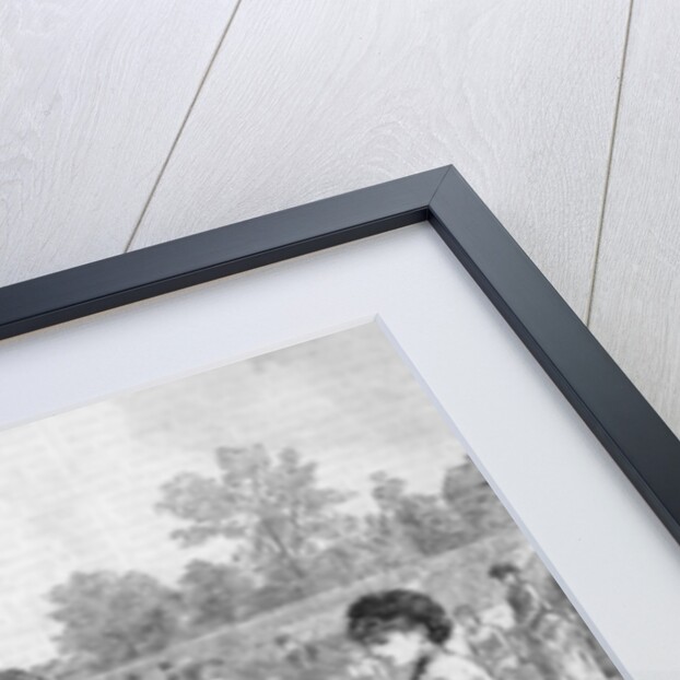 Ladies Lawn Tennis Tourney; Illustration by Anonymous