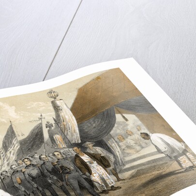 Commodore Perry Meets Commisioners by Anonymous