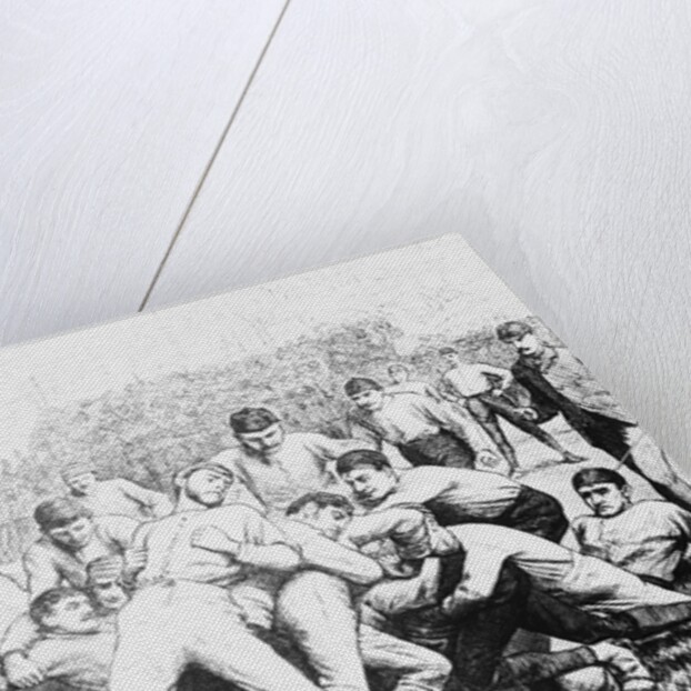 Yale And Princeton Football Match by Anonymous