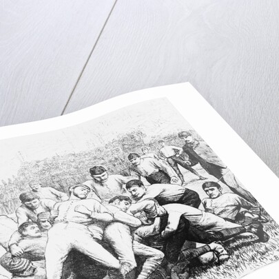 Yale And Princeton Football Match by Anonymous