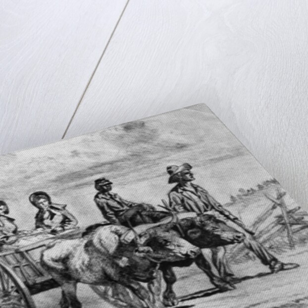Drawing Of Southern Family by Anonymous
