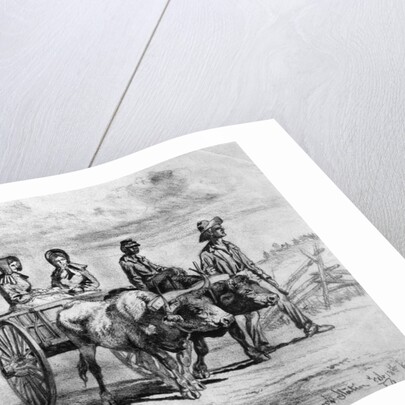Drawing Of Southern Family by Anonymous