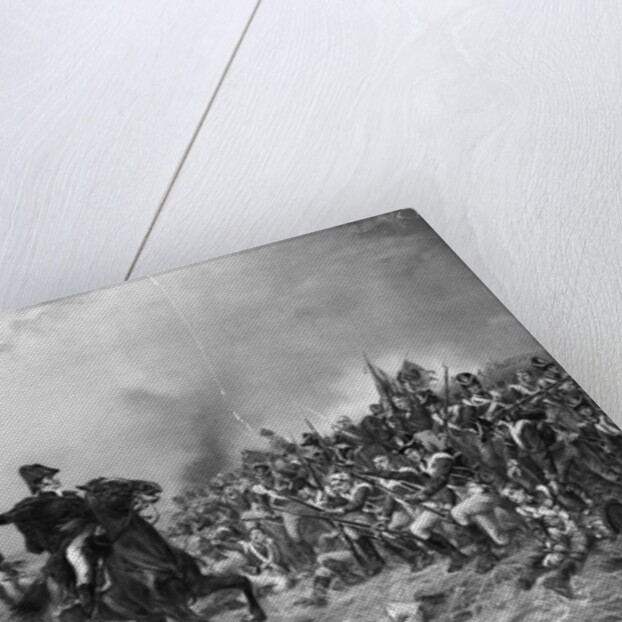 Wellington At the Battle Of Waterloo by Anonymous