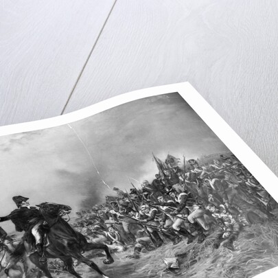 Wellington At the Battle Of Waterloo by Anonymous