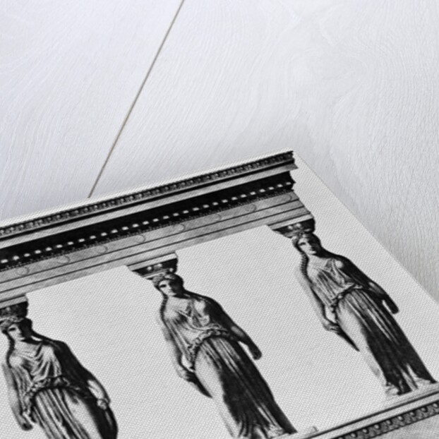 Caratids From Greek Temple by Anonymous