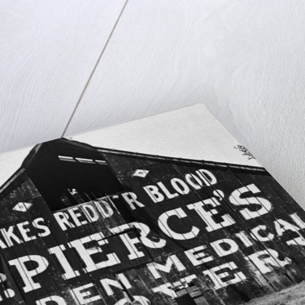 Patent Medicine Sign On A Barn by Anonymous