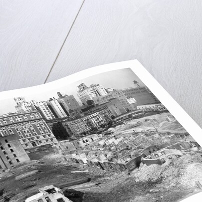 Urban Renewal In Harlem by Anonymous
