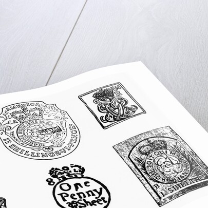 British Stamps For American Colony Goods by Anonymous