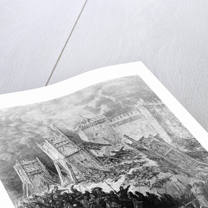 Second Assault of Jerusalem: The Crusaders Repulsed by Gustave Dore