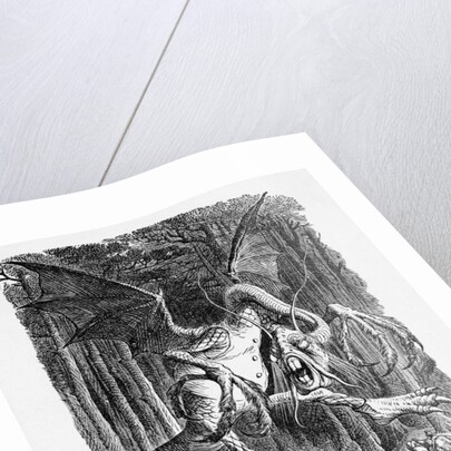 Lewis Carroll Book Illustration by Anonymous