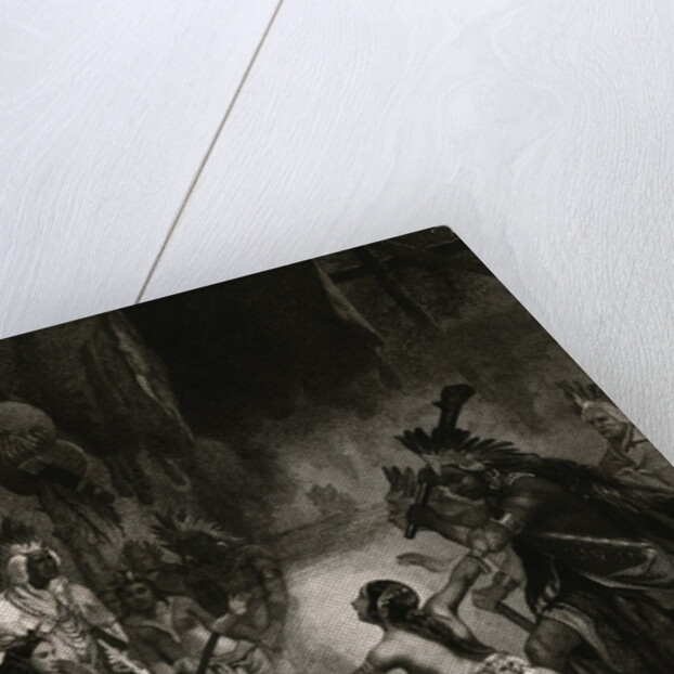 Pocahontas Saving Captain John Smith by Anonymous