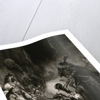 Pocahontas Saving Captain John Smith by Anonymous