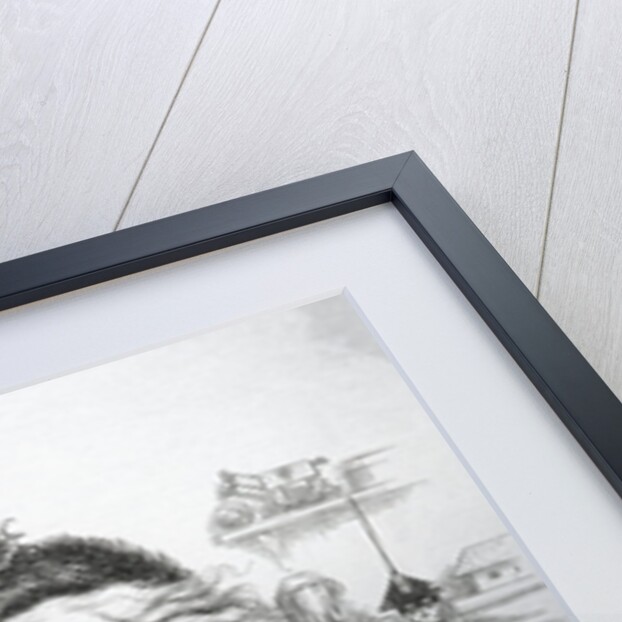 Santa Claus Talking On A Telephone by Thomas Nast